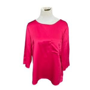 Ana pink blouse Size Large